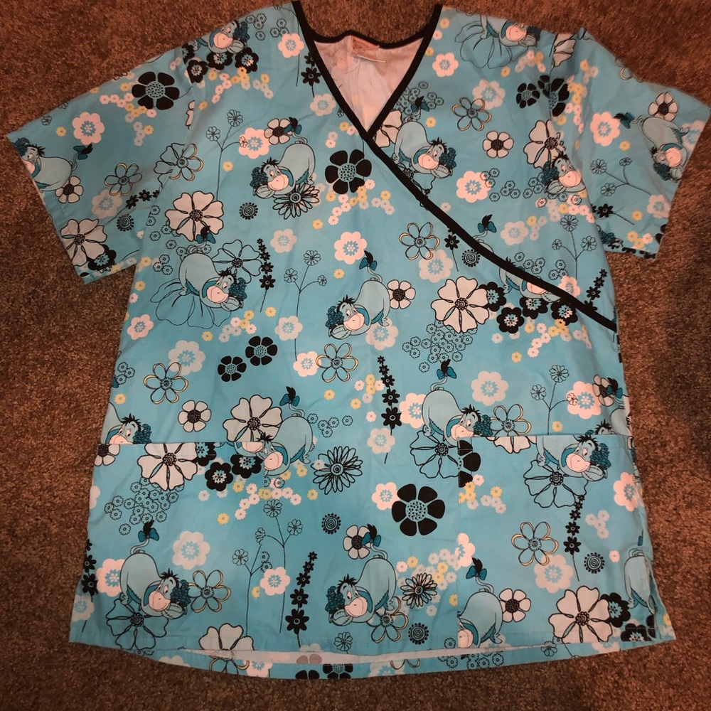 Disney  Eeyore scrub top